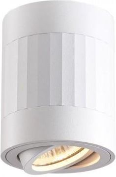 Eco Light Oprawa biała halogenowa natynkowa - okrągła  8cm. GU10 Downlight (EC79973)