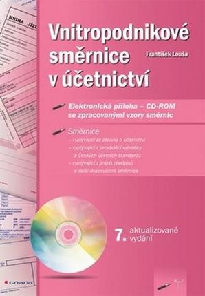 Vnitropodnikové směrnice v účetnictví + CD František Louša