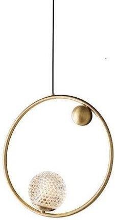 Copel Ring lampa wisząca złoty pierścień do salonu ball  (CGGRAN40)