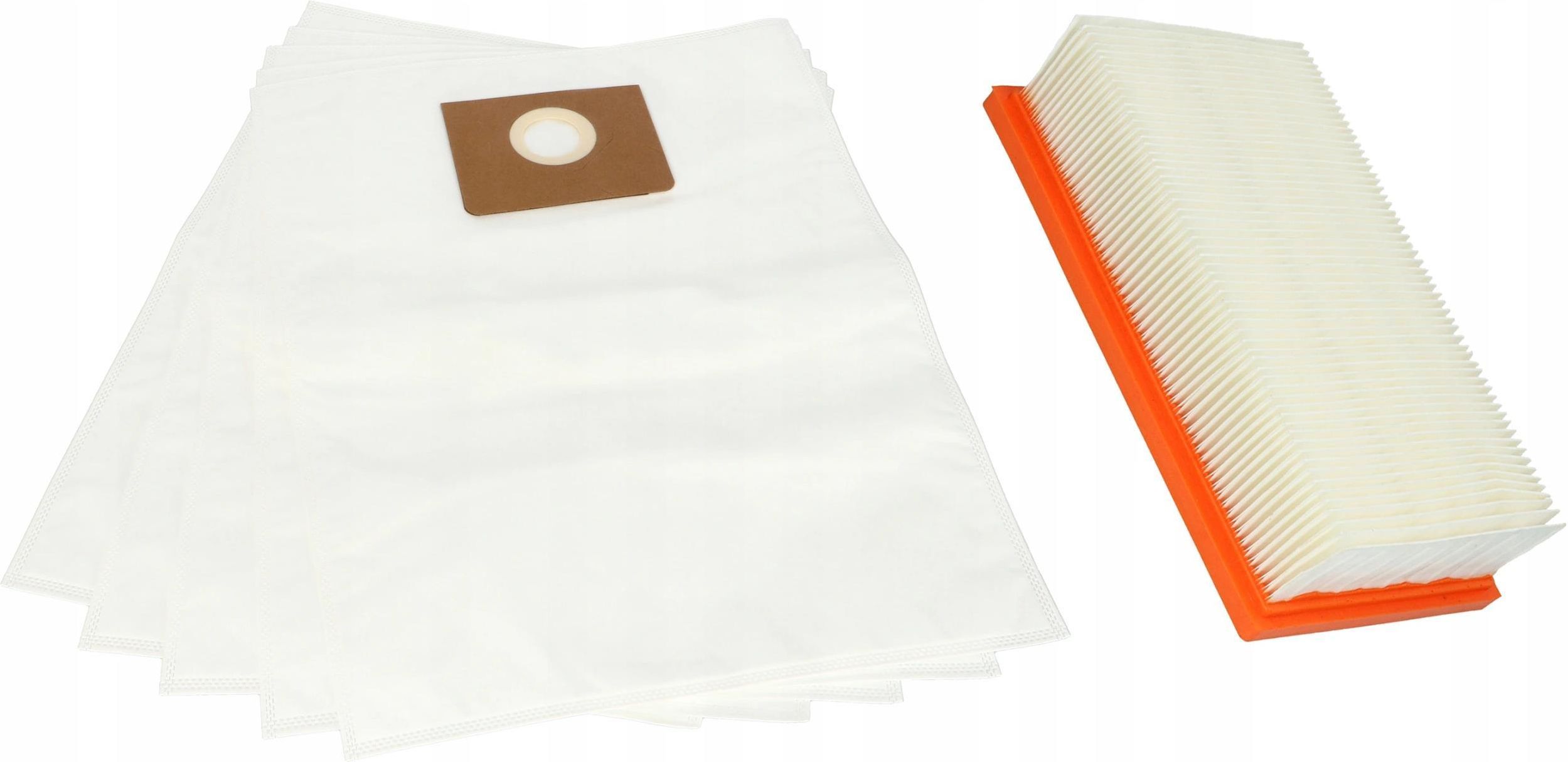 Vhbw 20x Sacchetto Compatibile Con Kärcher NT 25/1 Ap, NT 35/1 Ap, NT 35/1 Tact, NT 35/1 Eco, NT 35/1 Eco Te Aspirapolvere - Carta Marrone | Leroy Merlin - Foto 8