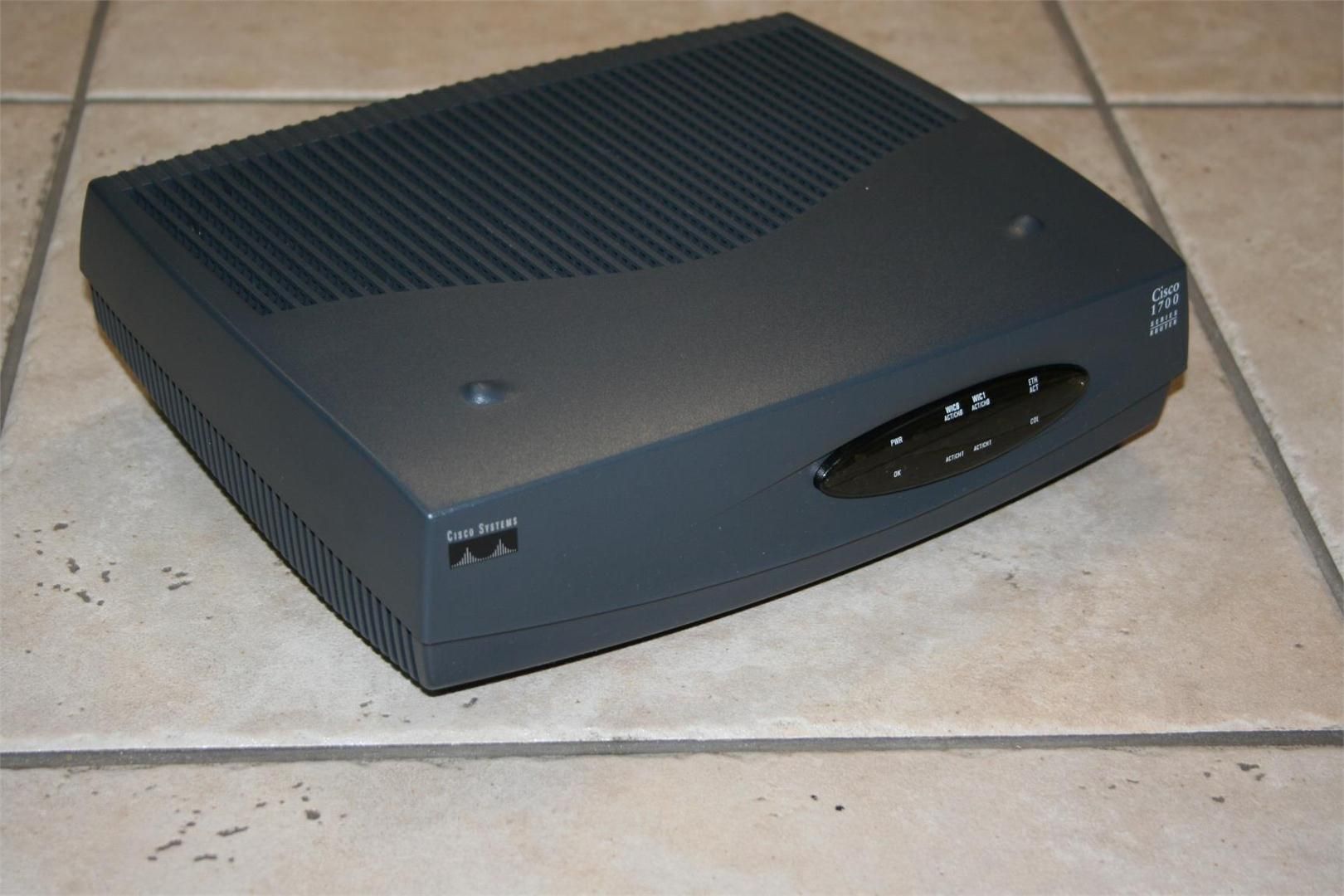 Router Cisco Bdl C1712 VPN+Module48MB IP FW3DES Cat3 (CISCO1712-VPN/K9 ...