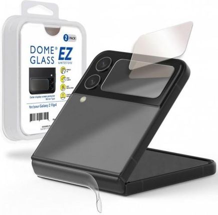 Szkło do etui WhiteStone DOME Glass EZ 2-Pack Galaxy Z Flip442106