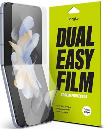 Folia hydrożelowa na ekran Ringke Dual Easy Film Full Cover do Galaxy Z Flip 4, 2 sztuki42217