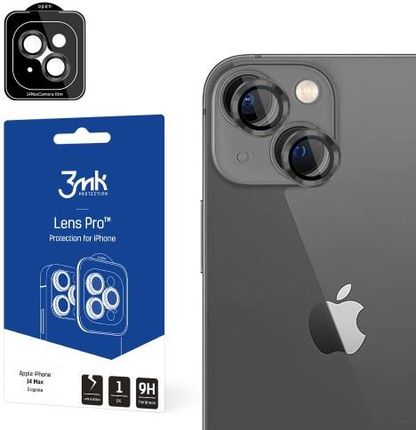 Osłona na aparat 3mk Lens Protection Pro 1 zestaw dla iPhone 14 Max, grafitowa42307