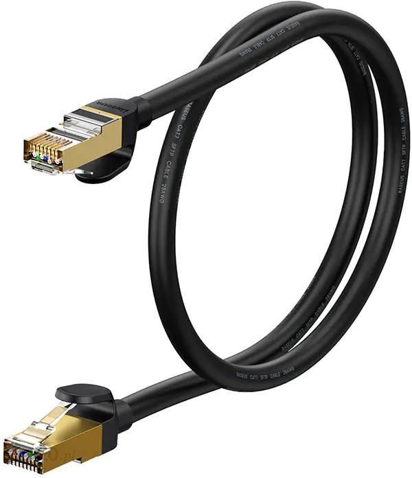 Kabel sieciowy 1m Opinie na RJ45, Ethernet (czarny) i 10Gbps, Baseus - ceny