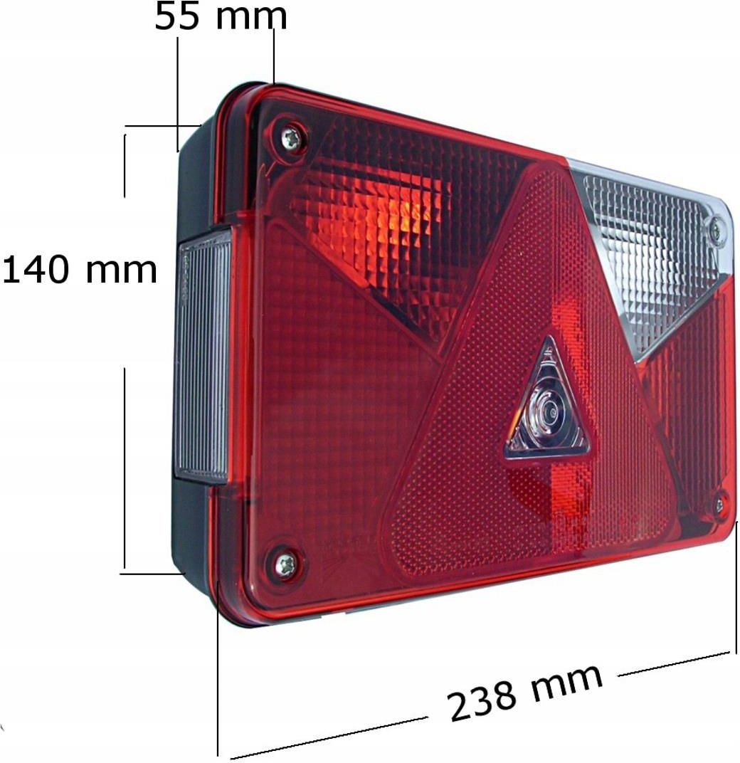 Aspöck Multipoint 5 V Rückleuchten SET Li./ Re. Mit RFS + Kabelsatz