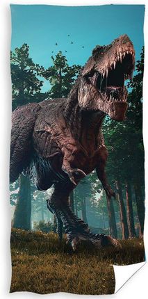 Carbotex Ręcznik Bawełniany 70X140 Dinozaur