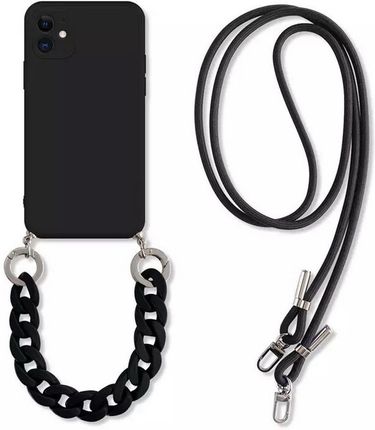 ☆Custype☆Classic l Chain Crossbody Chain 2w1 etui z paskiem na szyję i łańcuchem do