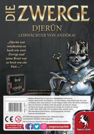 Pegasus Spiele Die Zwerge Charakterpack Djerun (wersja niemiecka)