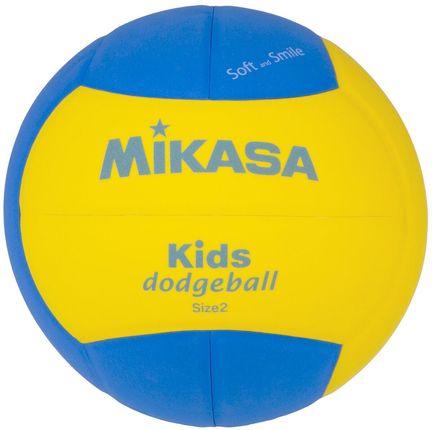 Mikasa Piłka Do Dodgeball Dla Dzieci Niebieski Żółty