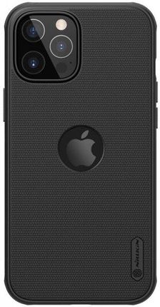 Nillkin Etui Super Frosted Shield Pro Apple iPhone 12/12 Pro (Z wycięciem na logo) Czarne