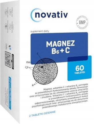 Medicinae Novativ Magnez B6 + C 60tabl.