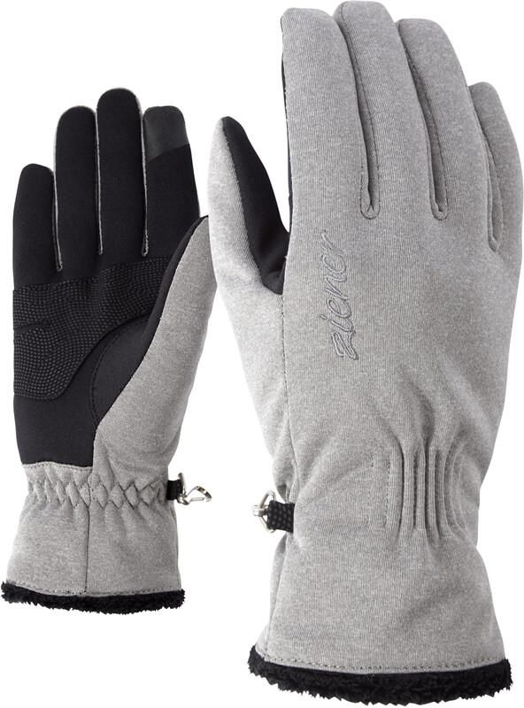 Ziener IDIWOOL TOUCH handschoenen voor heren, zwart, 10