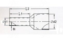 Zdjęcie Tulejka izolowana 10,0mm2x18, KR100018, 100szt. - SGE ADMnarzedzia - Marki