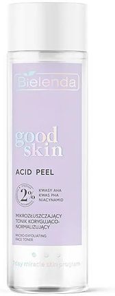 Bielenda Good Skin Good Skin Acid Peel Mikrozłuszczający Tonik Korygująco-Normalizujący Kwasy Aha + Pha Niacynamid 200Ml