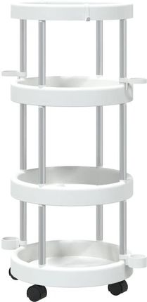 Vidaxl Wózek Na Środki Czystości Z Koszem Aluminiowy (344379)