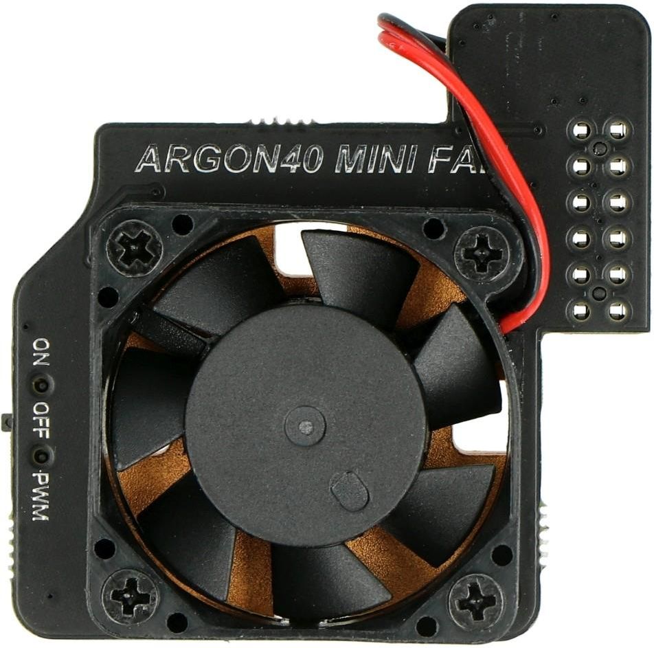 Mikrokontroler Wentylator Argon Mini Fan dla Raspberry Pi 4B (BD ...
