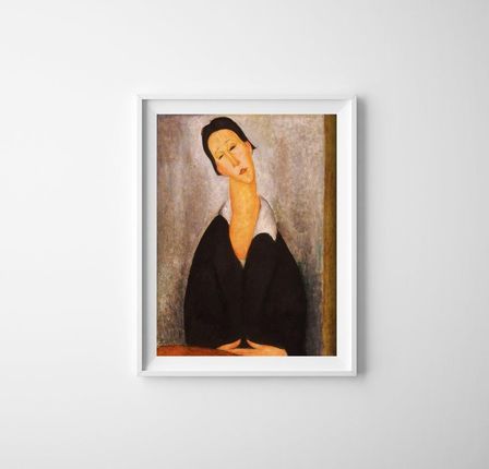 Vintageposteria Plakatyw Stylu Retro Amedeo Modigliani Portret Polskiej Kobiety Pc-W0008602