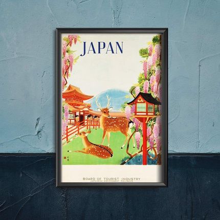 Vintageposteria Plakat Na Ścianę Japonia Zarząd Tourst Industry Pc-W0008782