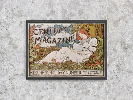 Vintageposteria Plakat Century Magazine Midsummer Wypoczynkowe Ilość Pc-W0029243