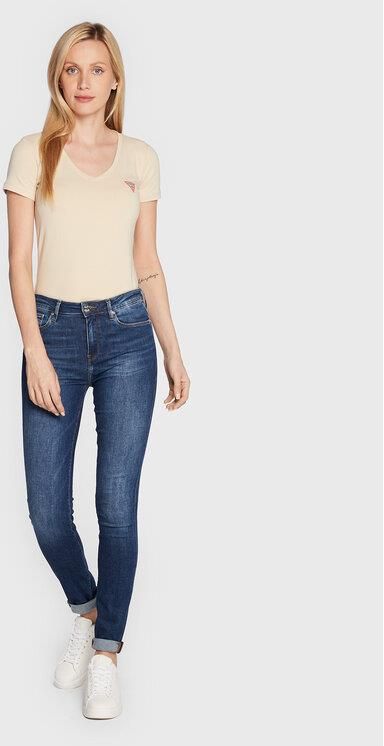 T-Shirt da donna GUESS W2YI45 J1311 Mini Triangle