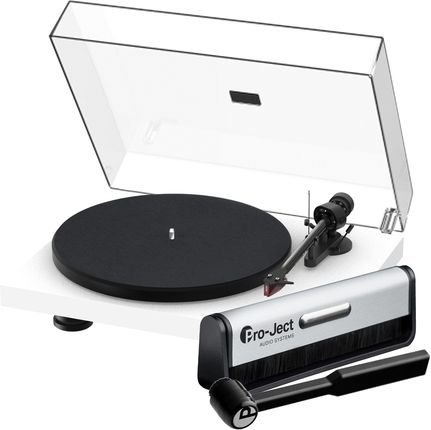 Pro-Ject Debut Carbon Evo - Gramofon Manualny + Brush It Clean  Biały