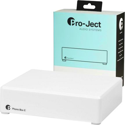 Pro-Ject Phono Box E - Przedwzmacniacz Gramofonowy Mm Biały 