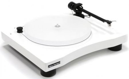 New Horizon Gramofon Analogowy Z Pokrywą - Audio 301 + At-3600L Biały 