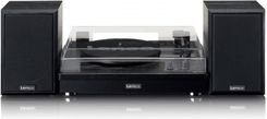 Lenco LS-101BK Gramofon z głośnikami z funkcją Bluetooth