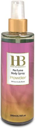 Health And Beauty Perfumowany Spray Do Ciała Powder White Iris & Rose 200 ml
