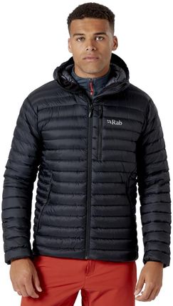 Rab Męska Kurtka Puchowa Microlight Alpine Jacket Black
