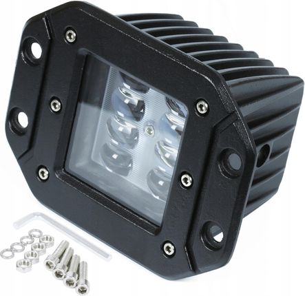 LAMPA ROBOCZA 6 LED 18W SZPERACZ HALOGEN 12-24V WL1018W-B