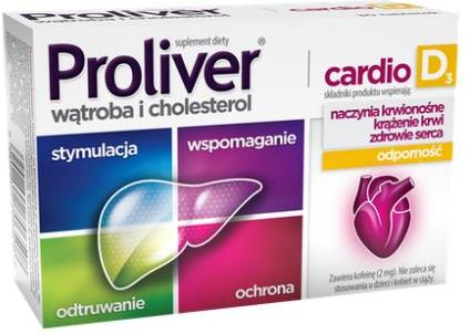 Aflofarm Proliver Cardio D3 30tab