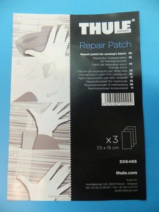 Thule Zestaw Naprawczy Do Markizy Repair Patch - 306486 - zdjęcie 2