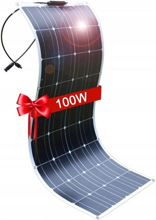 Panel Słoneczny Półelastyczny 100W Kamping Łodź 34543656