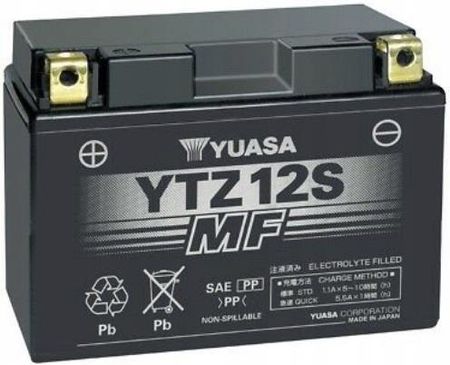 Yuasa Akumulator Agm Ctz12S-Bs Ytz12-Bs Ytz12S