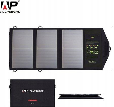 Mata Ładowarka Solarna Panel Solarny Słoneczny 21W AP-SP5V21W