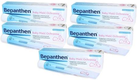 Bepanthen Bayer Baby Maść Ochronna Na Odparzenia 5X30G