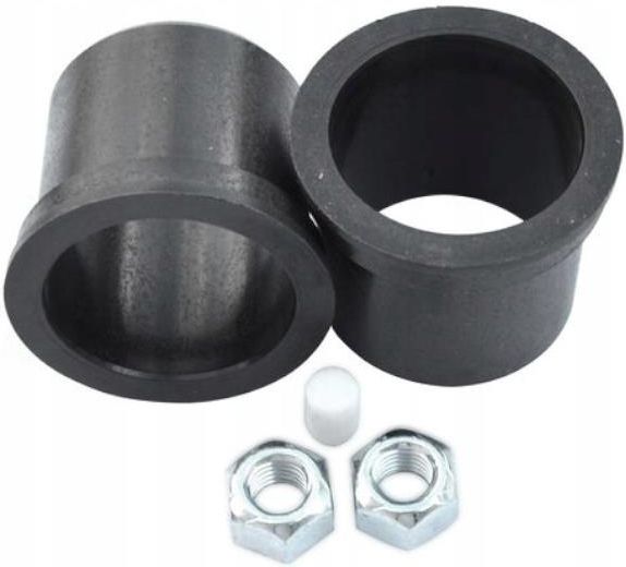 Douilles De Roulement Knott Ø45mm Originales - Kit 2 Pièces Pour Freins à Inertie KF13 KF17 KF20 KFL, Compatibles Avec Clip Noir Visible