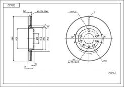 Tarcza Hamulcowa Hart Tarcza Hamulcowa Prz D Astra Gh Abs