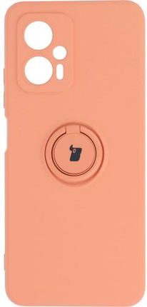 Etui Bizon Case Silicone Ring Sq Xiaomi Poco X4 GT, pomarańczowe 42185