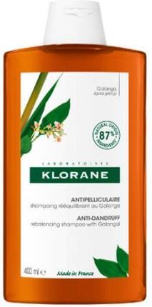 Klorane Szampon Przeciwłupieżowy Galanga Anti Dandruff Shampoo 400 ml