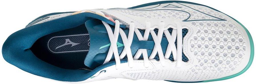 Mizuno Wave Exceed Tour 5 Cc White Blue 61Gc227430 - zdjęcie 2 Mizuno Wave Exceed Tour 5 Cc White Blue 61Gc227430
