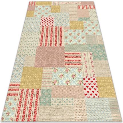 Tarasowy dywan zewnętrzny Kolorowy patchwork 120x180 cm