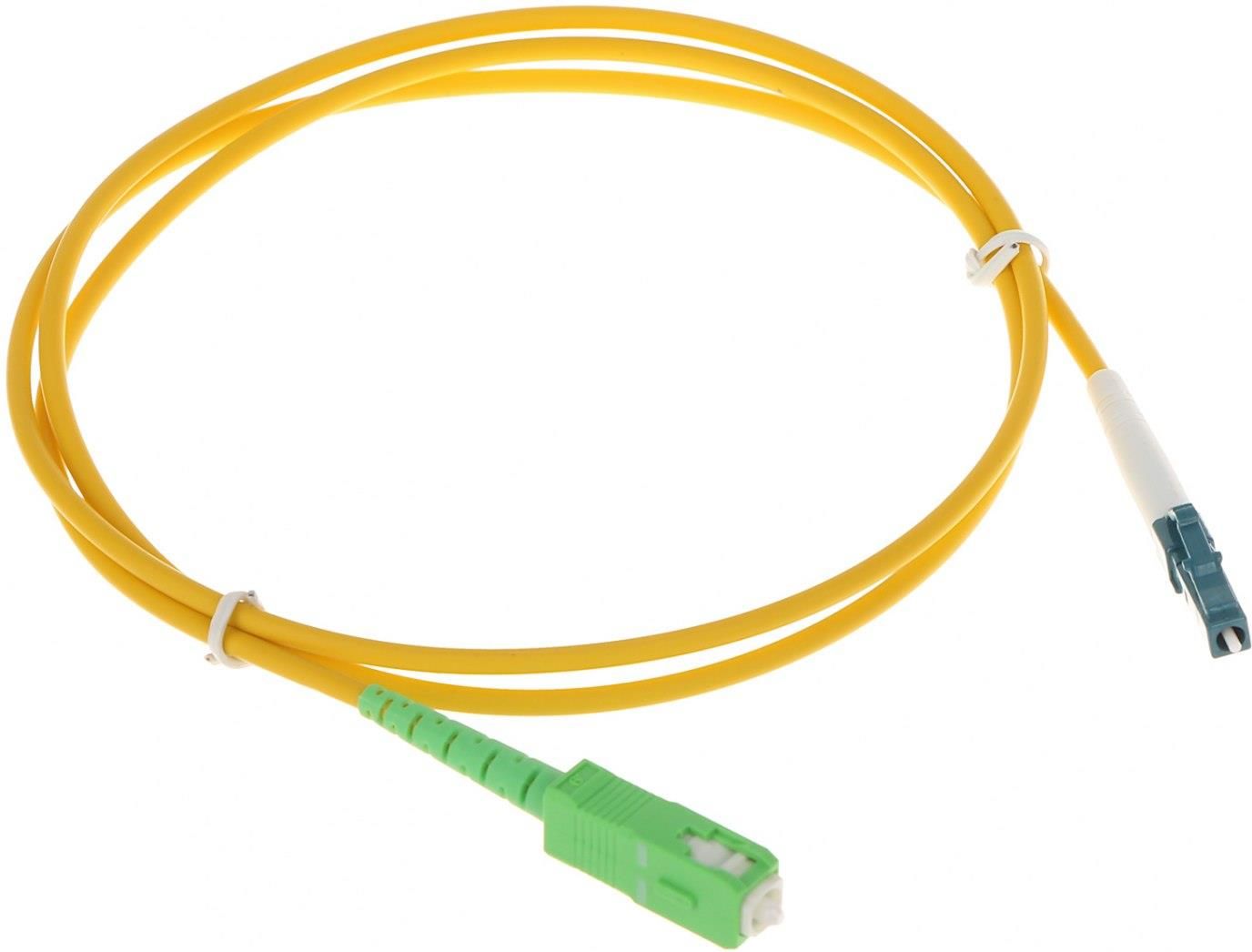 PATCHCORD JEDNOMODOWY PC-SC-APC/LC 1 m - Opinie i ceny na Ceneo.pl