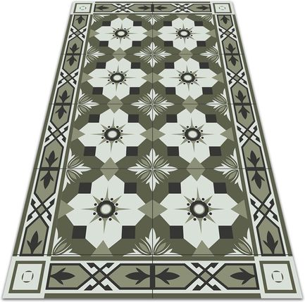 Piękny dywan ogrodowy Kafelkowy geometryczny wzór 80x120 cm