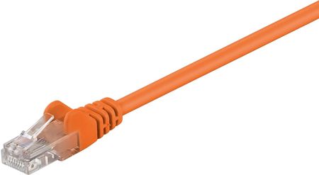 Kabel LAN Patchcord CAT 5E 1,5m pomarańczowy