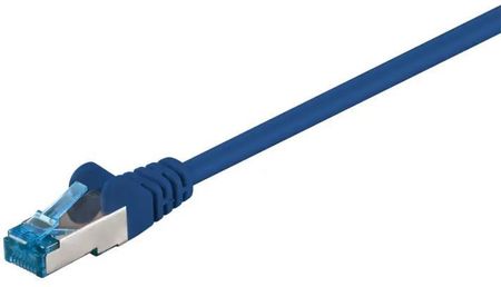 Kabel LAN Patchcord CAT 6A S/FTP niebieski 3m