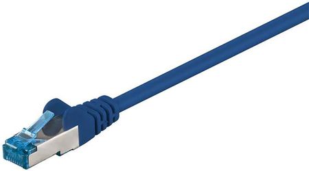 Kabel LAN Patchcord CAT 6A S/FTP niebieski 10m