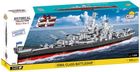 Cobi, klocki, Historical Collection WW II, Amerykański Pancernik, Iowa-class 4w1, Executive Edition, 4836